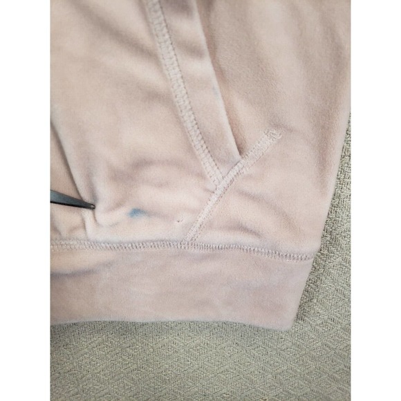H&M Sweater Womens Small Fleece Hoodie Polyester‎ Full Zip Long Sleeve Velvet - Picture 5 of 16